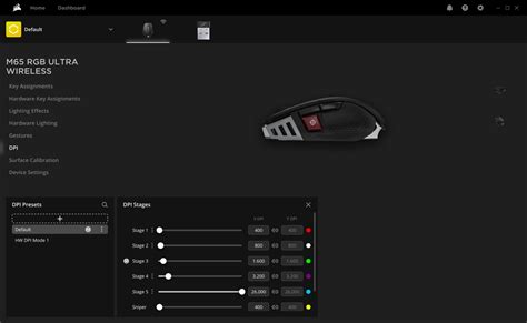 Corsair M65 RGB Ultra Wireless Review - Software, Lighting & Battery ...