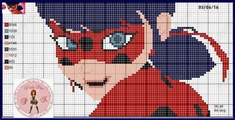 Miraculous Ladybug Pixel Art Pattern C24 | Pixel art pattern, Cute ...