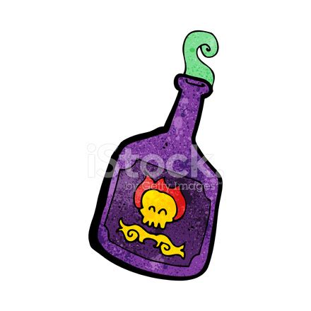 Cartoon Poison Bottle Stock Photo | Royalty-Free | FreeImages