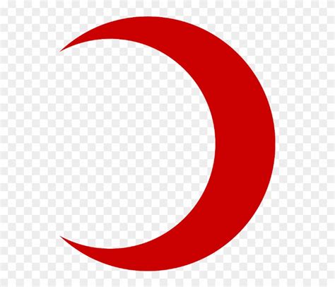 Crescent Transparent Red - Red Crescent Moon Png, Png Download - 640x640(#1492564) - PngFind