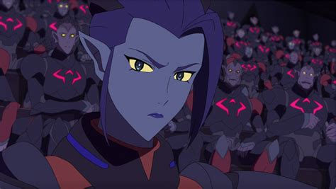 Acxa the Female Galra from Voltron Legendary Defender