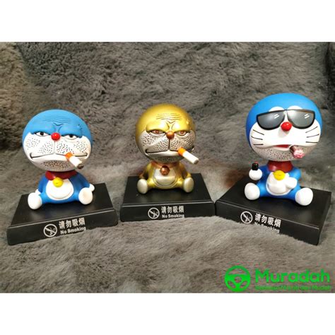 Ugly Doraemon Nobita Nobi Car Doll Shaking Stand Holder | Shopee Philippines