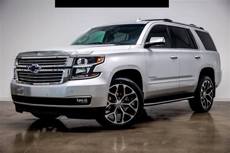 2019 Chevrolet Tahoe Premier 34169 Miles Silver Ice Metallic Sport ...