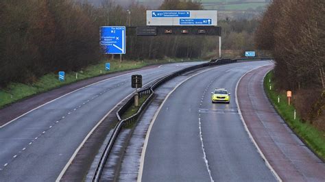 M2 motorway: Woman critical after four-vehicle crash - BBC News