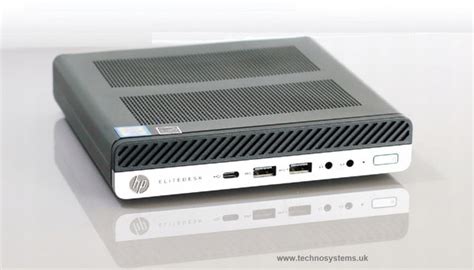 HP 800 G5 EliteDesk mini desktop PC i5 9th gen 8GB RAM 256GB SSD HP wa