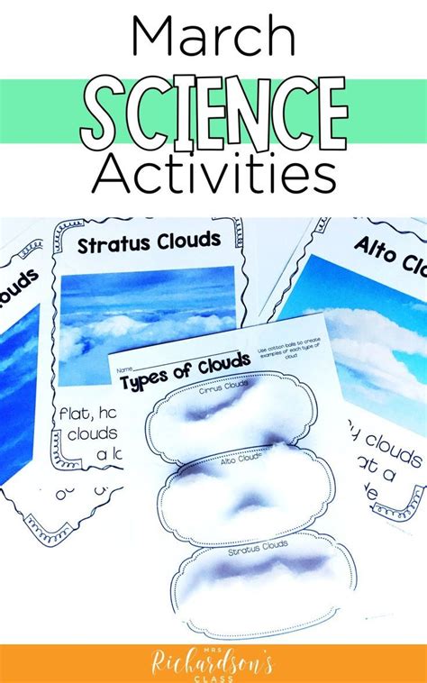 Clouds activities for kindergarten and types of clouds activities – Artofit