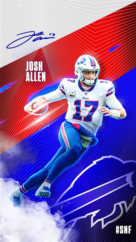 Official SNF Josh Allen Phone Wallpaper : r/buffalobills