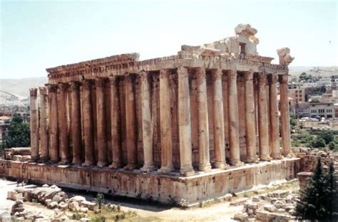 Baalbek Monuments in Lebanon - Archeology