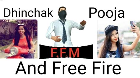 Dhinchak Pooja Memes on Free Fire - YouTube