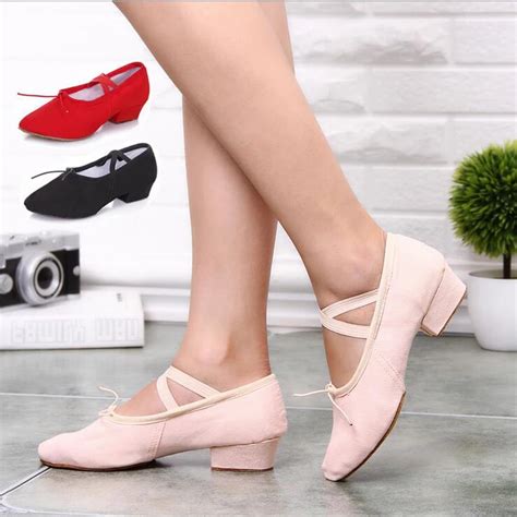 New Ballet dance Shoes Professional Soft Girls/Women Practice Shoes ...