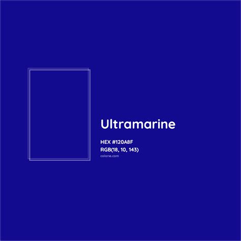 About Ultramarine - Color meaning, codes, similar colors and paints - colorxs.com