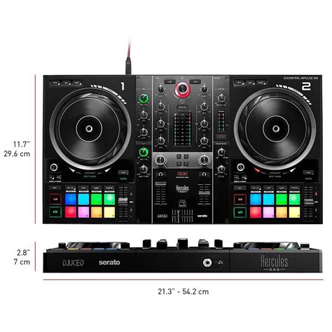 Hercules DJ Control Inpulse 500 2-Channel DJ Controller – Interstate Music