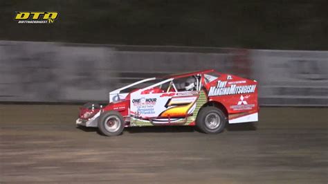 Albany-Saratoga Speedway | Modified Feature Highlights | 6/18/21