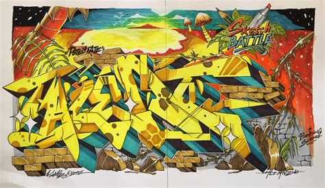 20 Awesome Graffiti Sketches: the Art of Graffiti Sketching