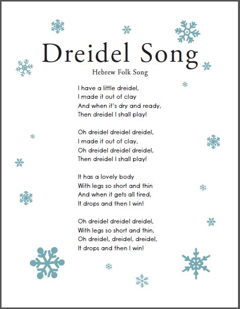 Dreidel Song — We Are the Music Makers