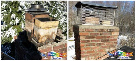 chimney-before-after-2 | Flying Colors Roofing