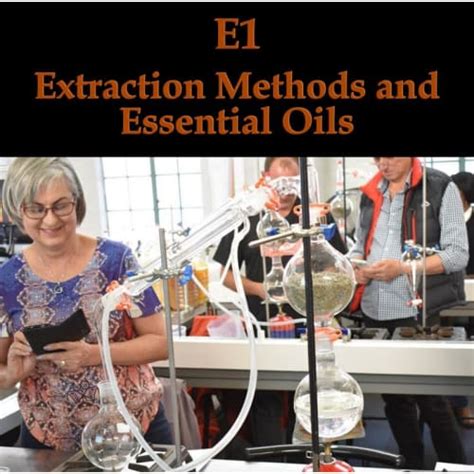 Distillique - E1 - ONLINE Extraction Methods and Essential