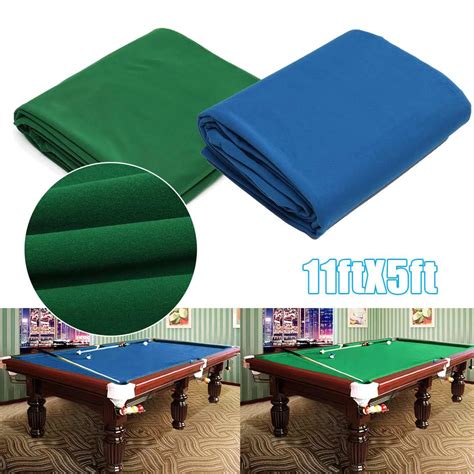 Green/Blue Snooker Billiard Cloth Pool Eight Ball Billiard Pool Table Cloth for American ...