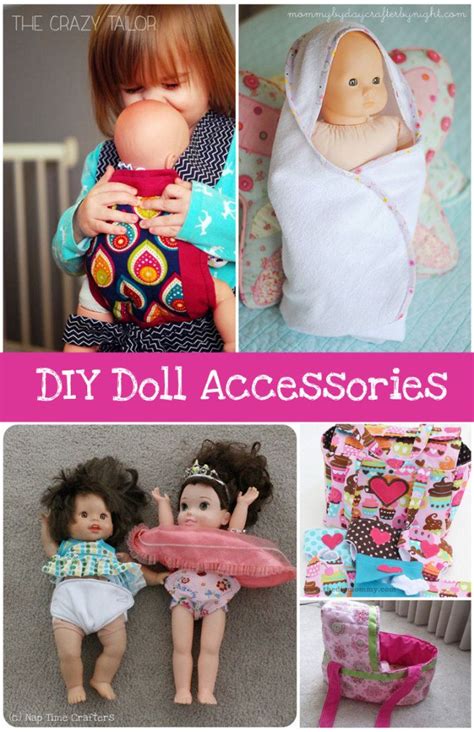 DIY Baby Doll Accessories Round-up - Peek-a-Boo Pages - Sew Something Special | Baby doll ...