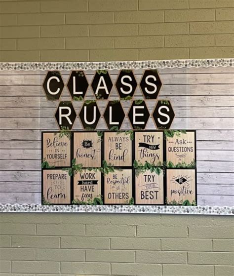 Classroom Rule Bulletin Boards | Nyla's Crafty Teaching