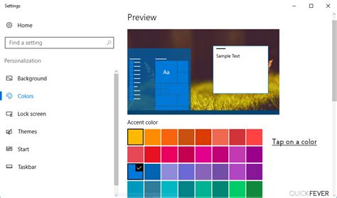 Taskbar Color Change In Windows 10 | Images and Photos finder