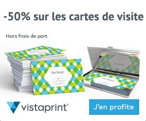 vistaprint carte de visite 4 99