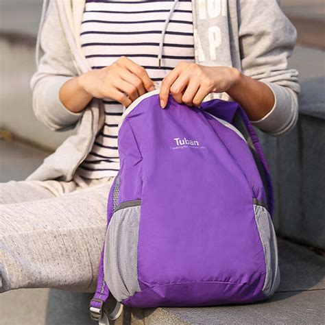 Skin bag shoulder women's ultra-thin ultra-light portable foldable travel children's waterproof ...