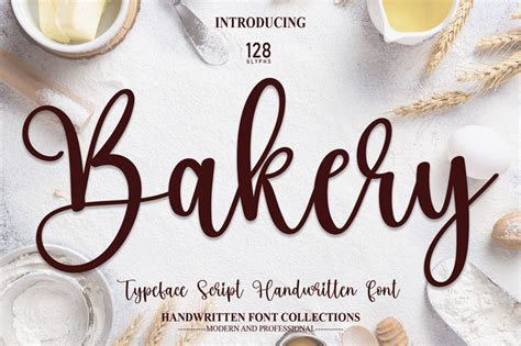 Bakery Font | dafont.com