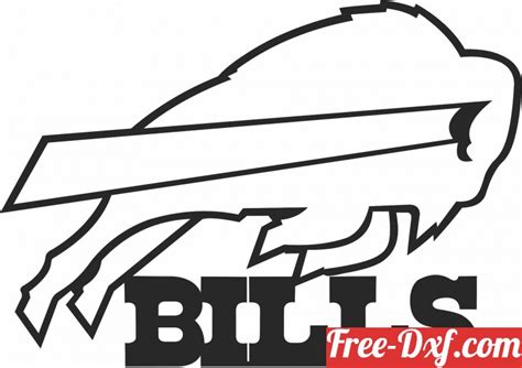 Buffalo Bills Logo Stencil