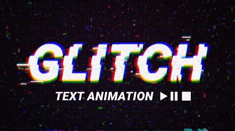 Glitch Text Animation Effect + PSD Template | Photoshop Tutorial - Photoshop Chronicle