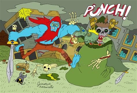 Adventure Time: Billy vs The Lich by GiuseppeAzzarello on DeviantArt