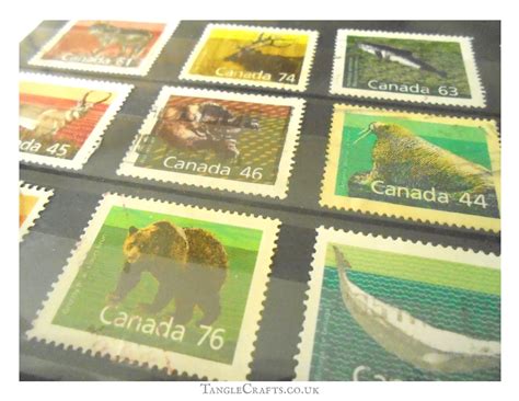 Canada Wildlife - used stamp selection circa 1988, 1989