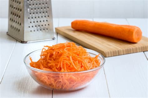 Premium Photo | Picture with grated carrots.