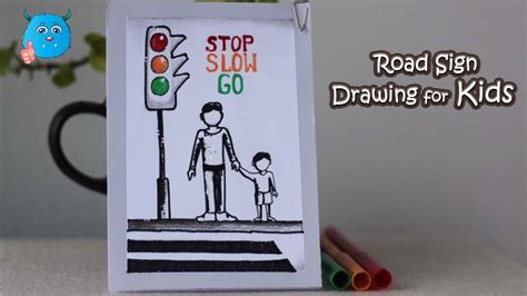 Road Safety Drawing Simple - The kids will love chanting i think i can i think i can this ...