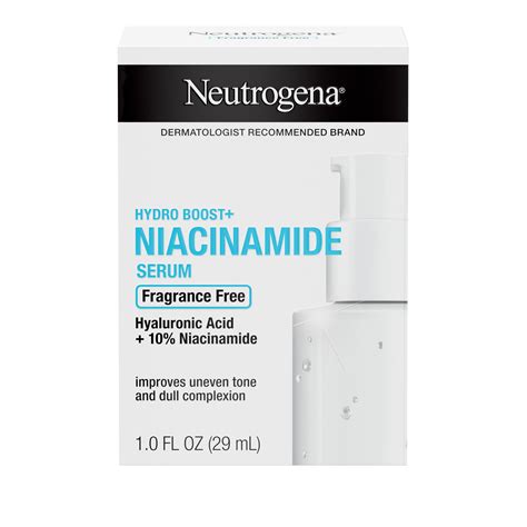 Neutrogena Hydro Boost+ Niacinamide Fragrance-Free Face Serum, 1 OZ | Pick Up In Store TODAY at CVS