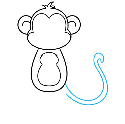 How to Draw an Easy Monkey - Really Easy Drawing Tutorial