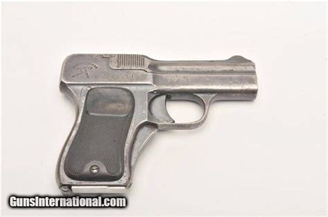 RARE and Important Schwarzlose Model 1908 "Blow-Forward" Pistol in .32 acp