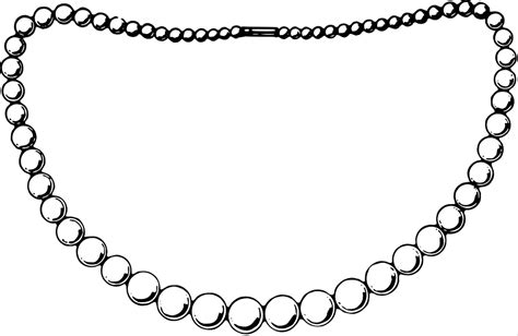 Pearls Necklace Jewelry · Free vector graphic on Pixabay