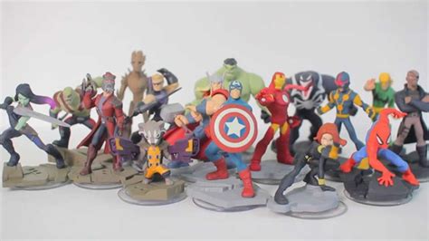 Disney Infinity: Marvel Super Heroes (2.0 Edition) Figures Review - YouTube