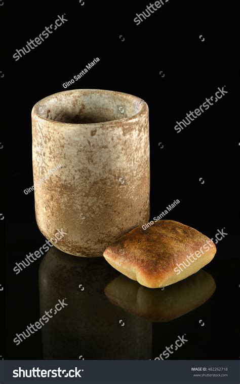 Cup Wine Bread Symbols Communion Over Stock Photo 482262718 | Shutterstock