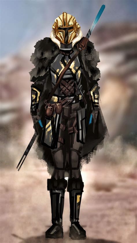 OC Mandalorian Quick Design | Star wars history, Star wars painting, Star wars awesome