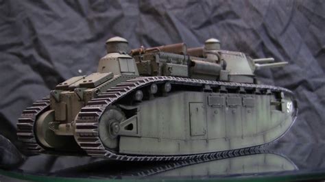 1/35th scale Meng French CHAR 2C Super Heavy Tank - YouTube