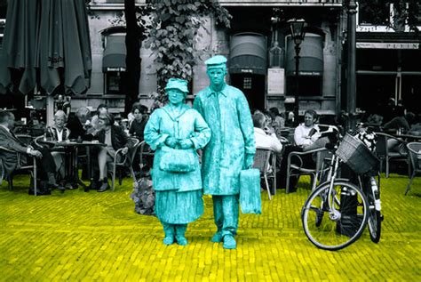 Patina Statue Couple Yellow Brick Road | Ky | Flickr