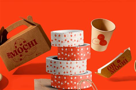 Oh Mochi - Branding & Packaging on Behance