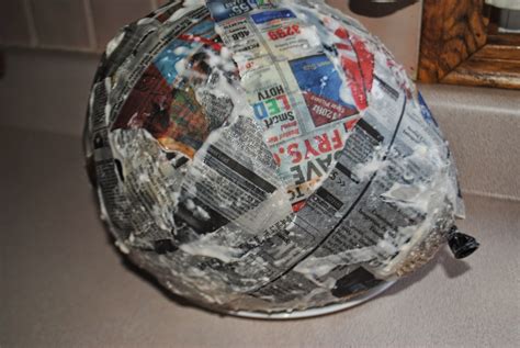 The Riley Bunch: Paper Mache Earth