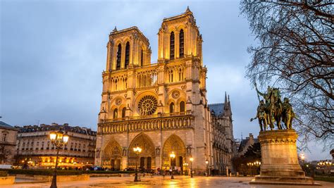 The stunning Notre Dame de Paris