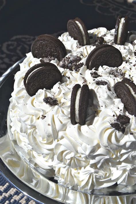 Oreo Ice Cream Cake Recipe - Lou Lou Girls