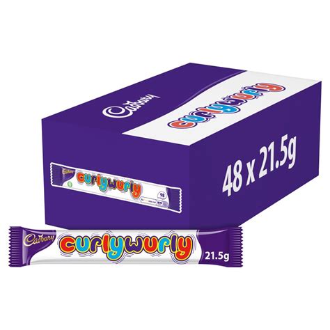 Cadbury Curly Wurly Chocolate Bar 21.5g | Bestway Wholesale