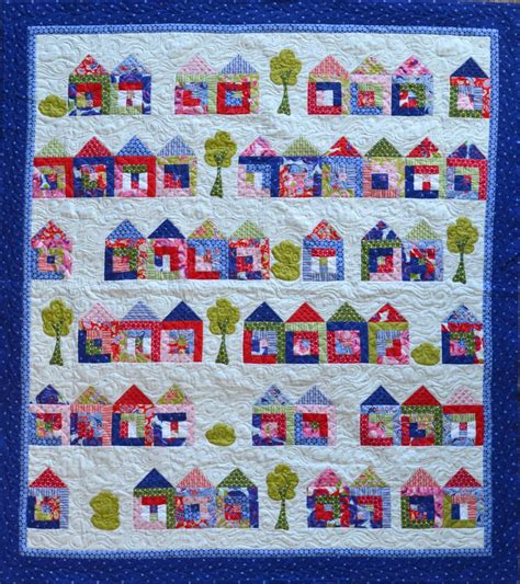 Tiny House Craze Pattern Digital Download | House quilt block, Quilts, House quilt patterns