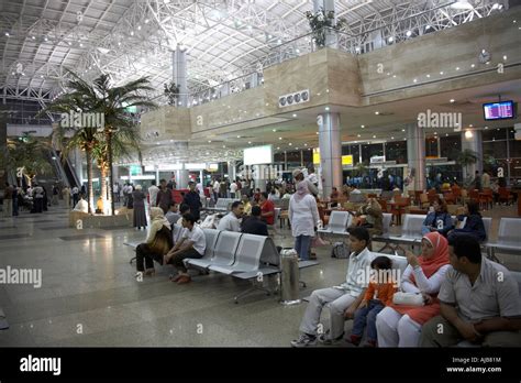 Cairo airport terminal building interior Cairo Egypt Africa Stock Photo ...